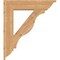 Ekena Millwork Funston Traditional Smooth Bracket, Western Red Cedar, 5 1/2"W x 30"D x 34"H BKT06X30X34FST01SWR - alternate 2